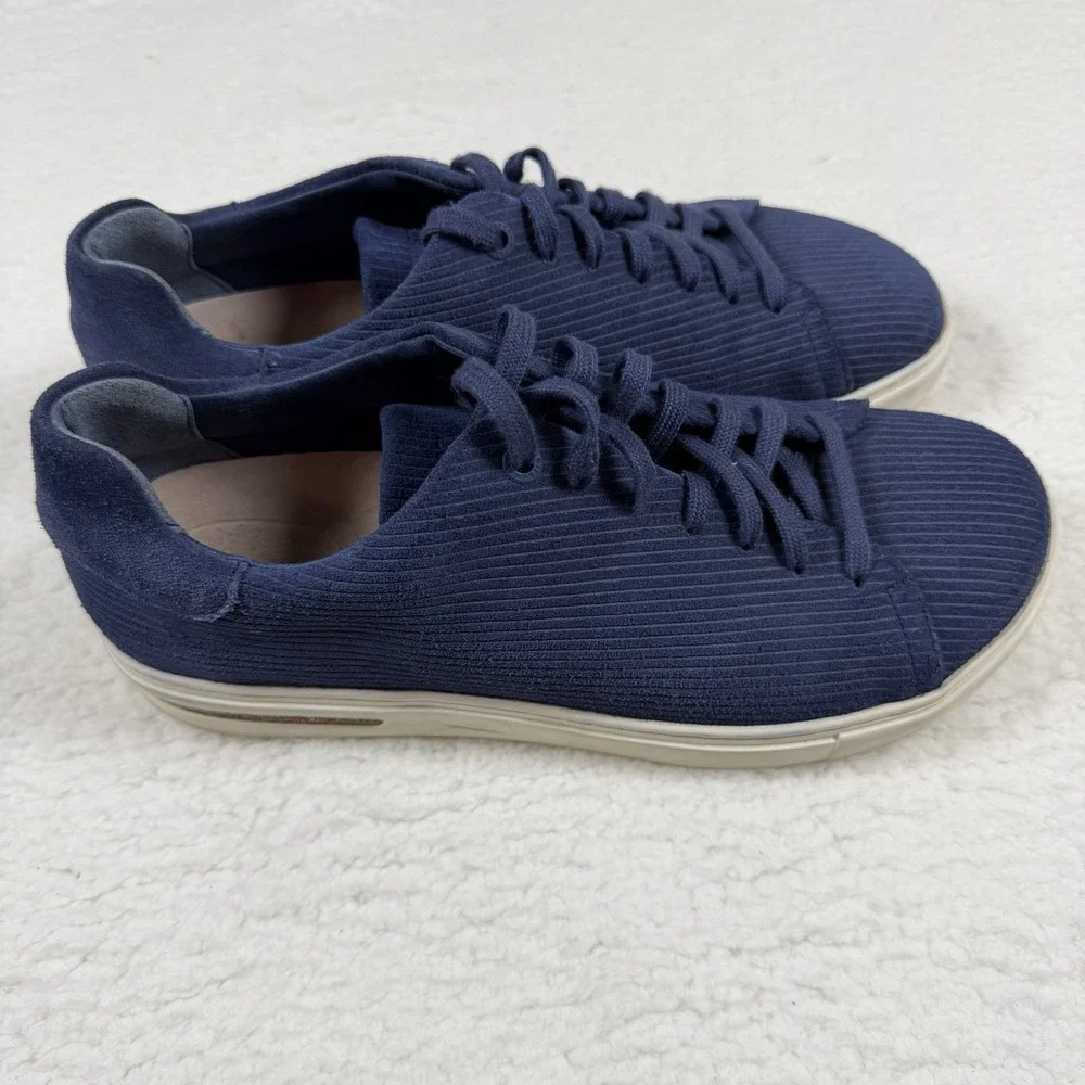 Birkenstock Bend Low Corduroy Indigo Suede Sneakers EU 41 US M8 W10